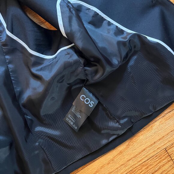 COS Cropped Single-Breasted Waistcoat sz 6 - Picture 8 of 10